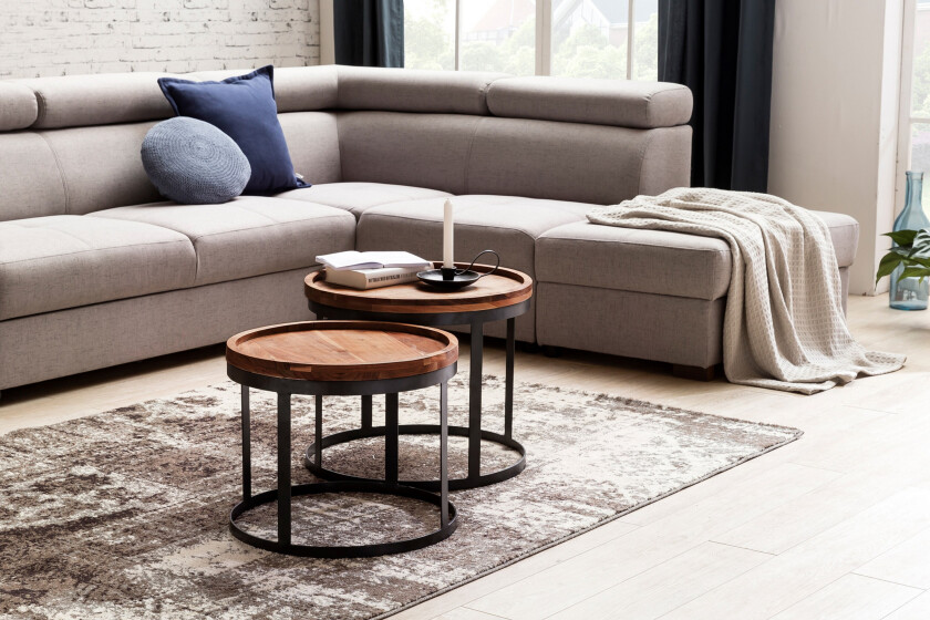 Orleman Settbord 2-pk - Brun