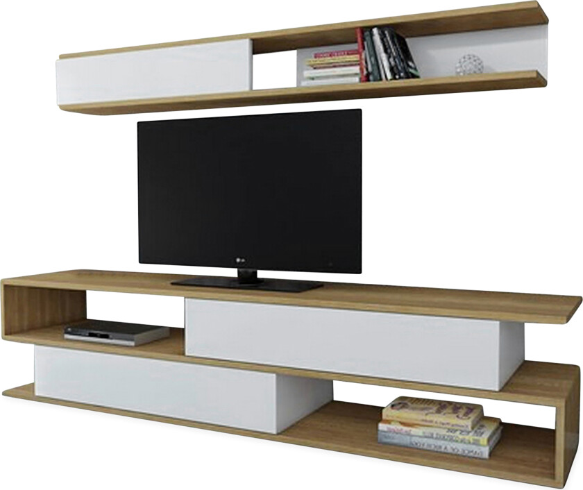 Simsaur TV-benk med Hylle -