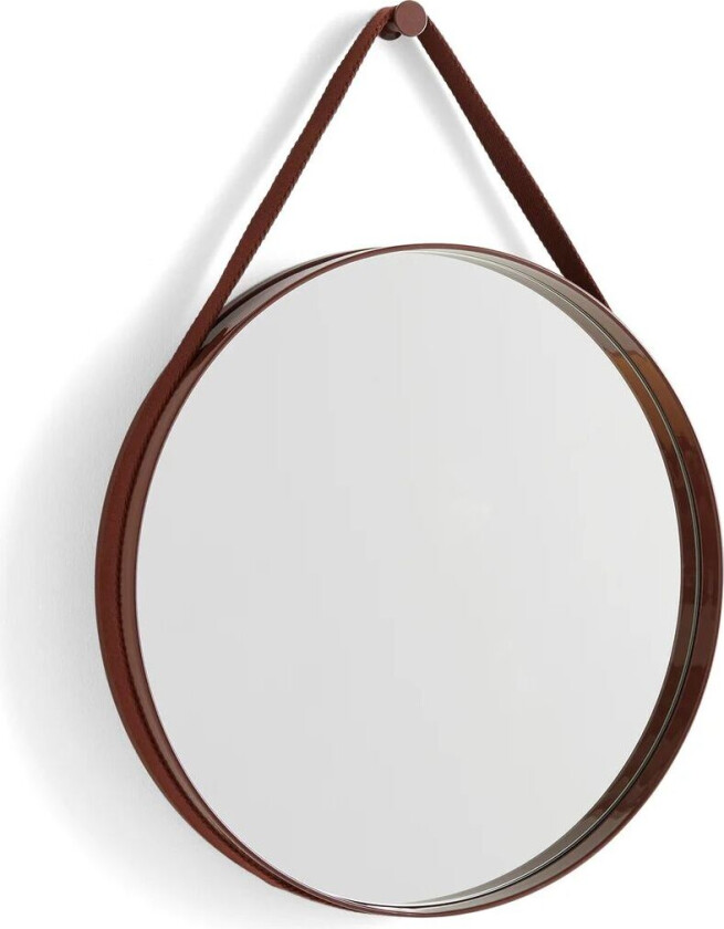 Strap Mirror speil Dark brown