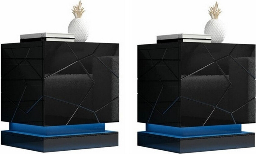 Bilde av Juniskär Nattbord 46 cm - Svart