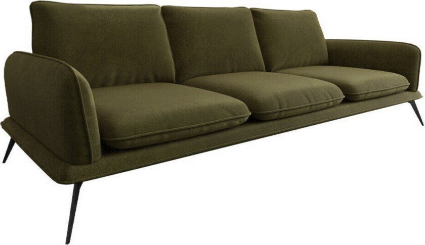 Graystone 3-seters Sofa - Mørkegrønn