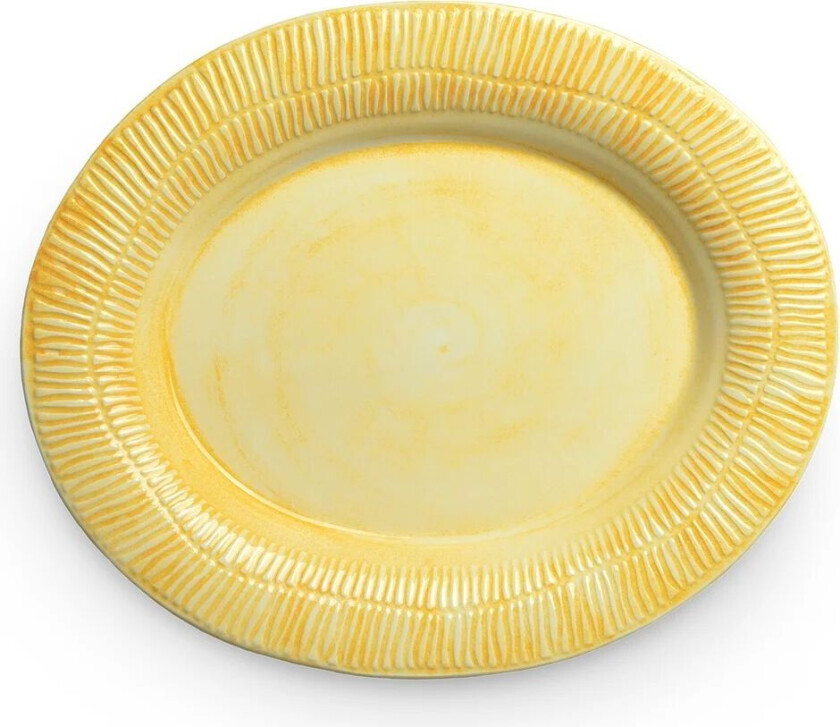 Stripes fat 30x35 cm Gul