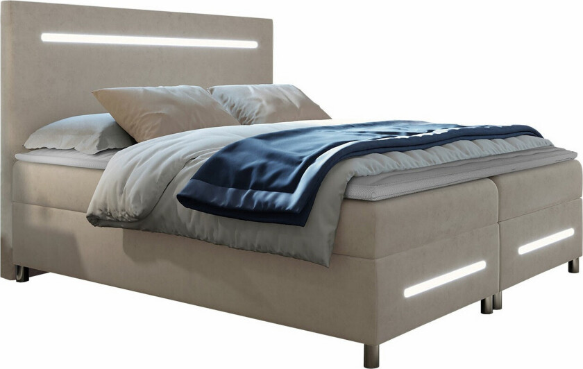 Boisdale Sengeramme 140x200 cm - Beige