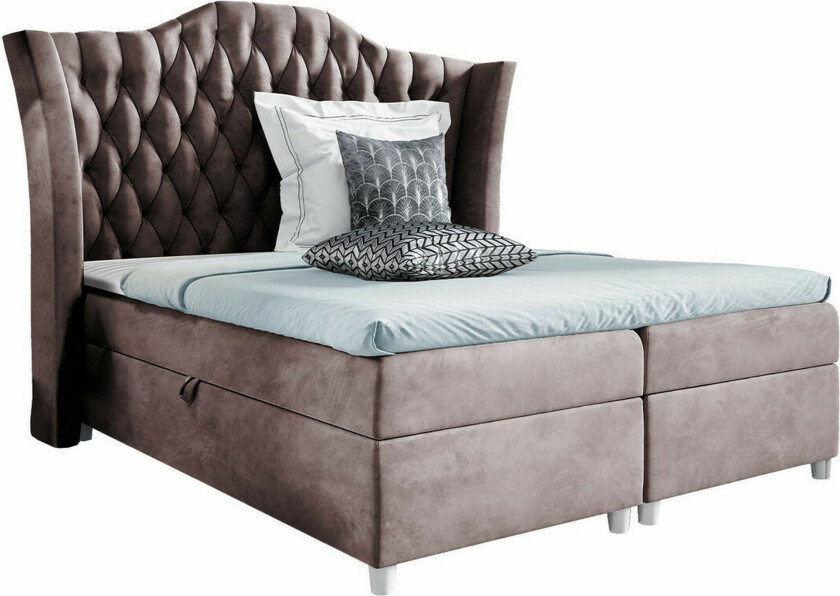 Boisdale Sengeramme 180x200 cm - Lyse brun