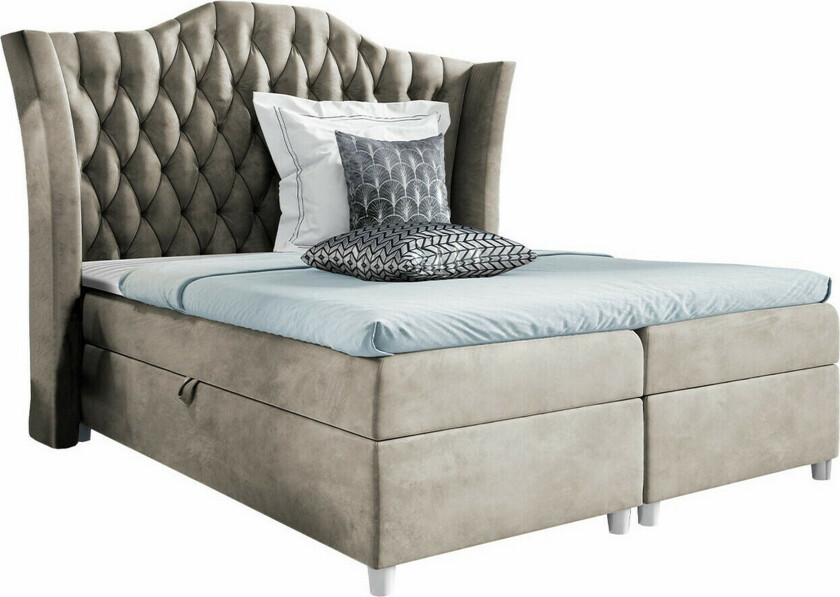 Boisdale Sengeramme 180x200 cm - Beige