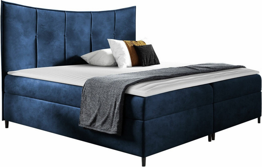 Boisdale Sengeramme 160x200 cm - Mørkeblå