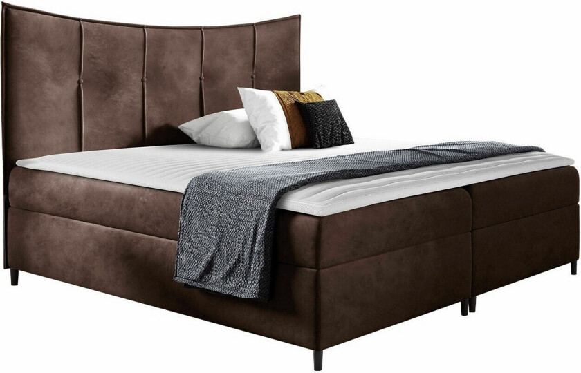 Boisdale Sengeramme 160x200 cm - Mørkebrun