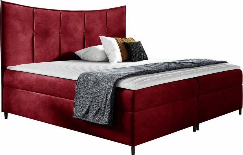 Boisdale Sengeramme 140x200 cm - Rød