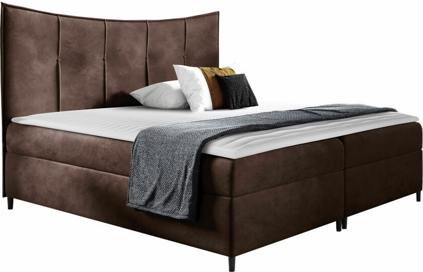 Boisdale Sengeramme 140x200 cm - Mørkebrun