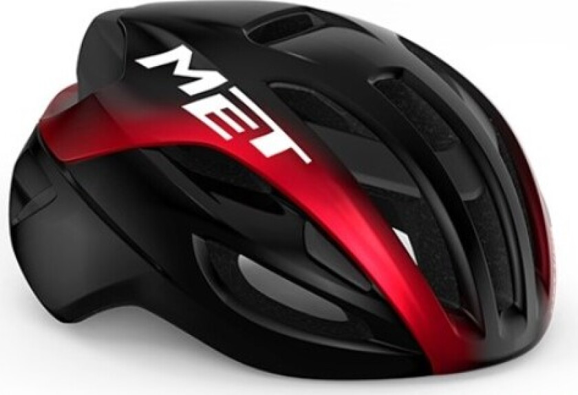 Rivale MIPS sykkelhjelm Black/Red Glossy