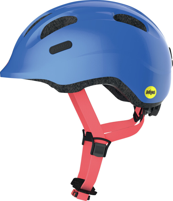 Abus Smiley 2.1 MIPS Sykkelhjelm til Barn Sparkling Blue