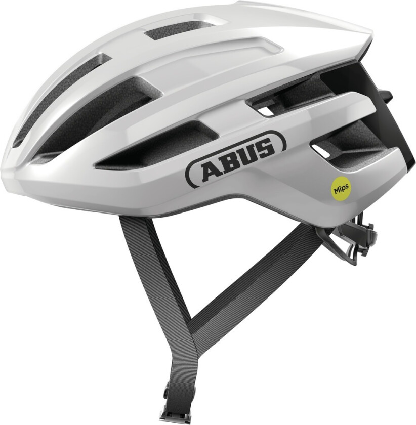 Abus Powerdome Mips Sykkelhjelm Shiny White