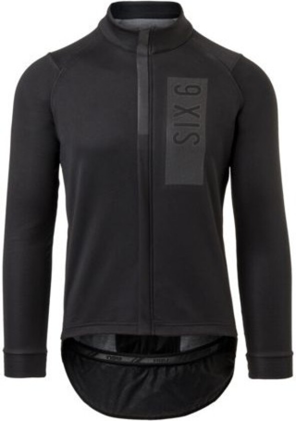 Six6 Regnjakke I Merino Svart