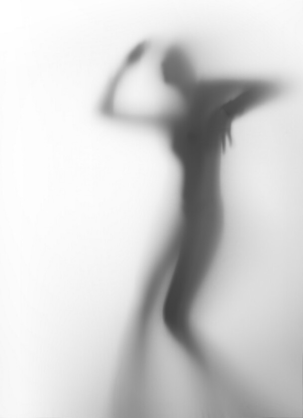 Poster Manshade 70x100 cm - Svart/Hvit