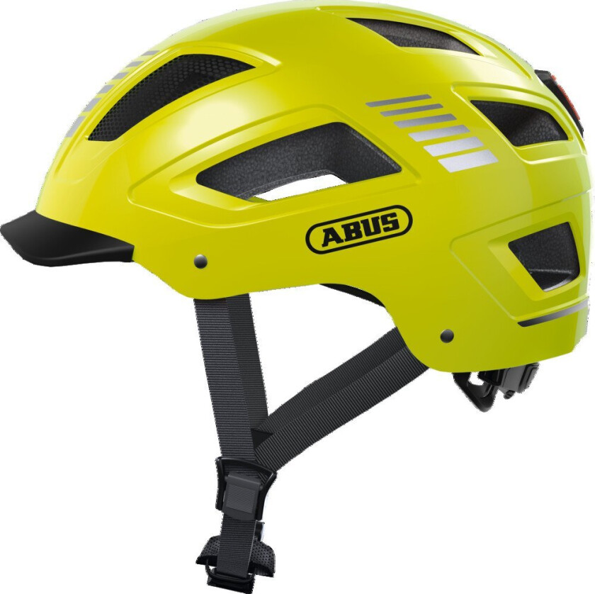 Hyban 2.0 cykelhjelm LED Signal Yellow