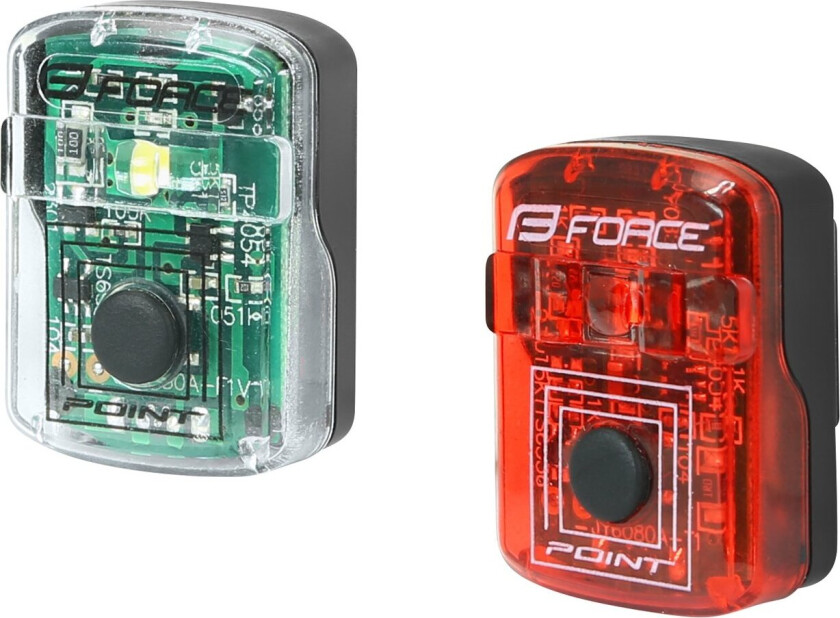 Point LED sykkellykt sett
