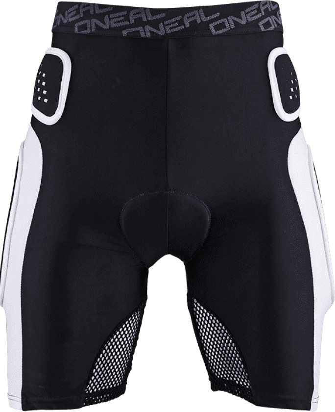 O'Neal Pro Shorts Med Beskytter Og Pute Sort/Hvit