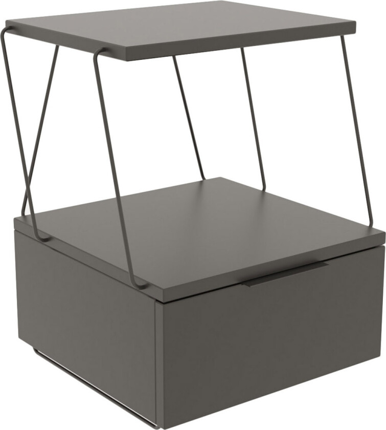 Igazz Nattbord 42x41 cm - Antrasitt