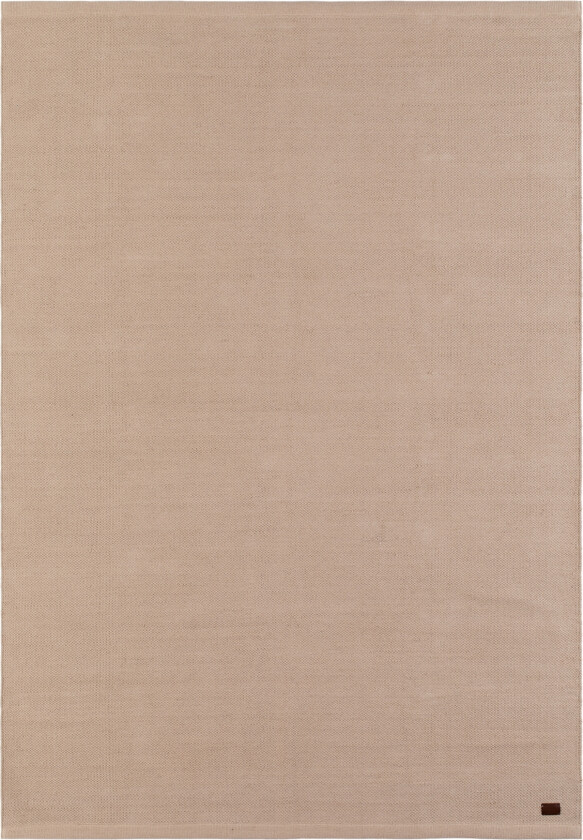 Hemsero Bomullsmatte 200x300 cm - Lyse Linnebrun