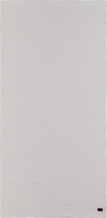 Hemsero Bomullsmatte 75x250 cm - Hvit