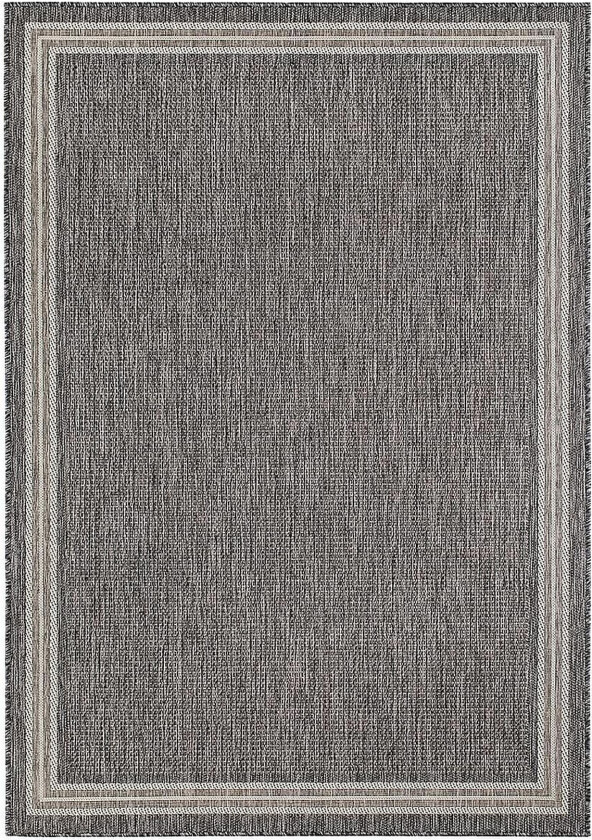 Numancia Frame Matte 133x190 cm Flatvevd - Grå
