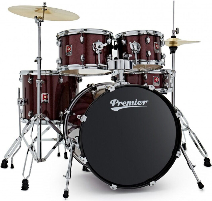 Revolution 20" 5-stk Trommesett Red Sparkle