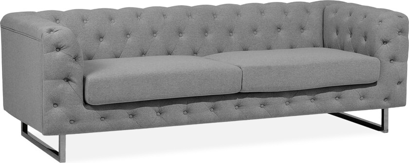 Vissland Sofa 3-Seter - Grå
