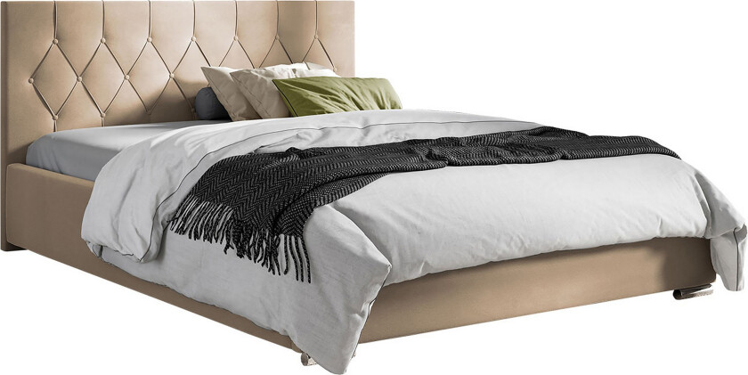 Seng 207x222 cm - Beige