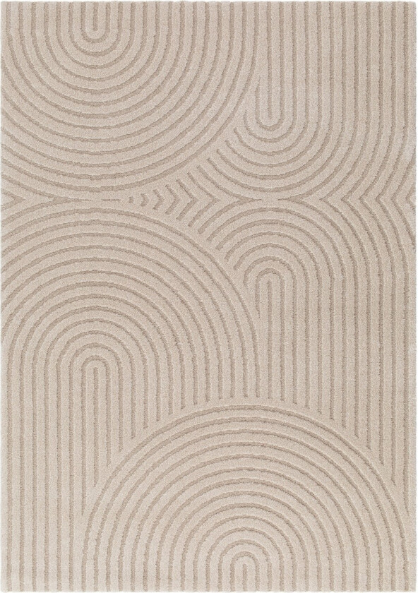 Genova Wiltonmatte 160x230 cm Rektangulær - Lin