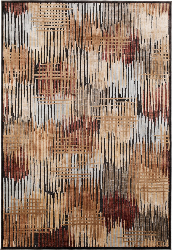 Elzes Viskosematte 160x230 cm - Flerfarget