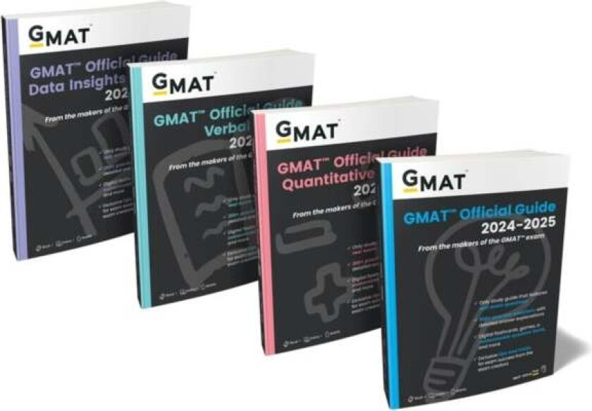 Bilde av GMAT Official Guide 2024-2025 Bundle: Books + Online Question Bank av GMAC (Graduate Management Admission Council)