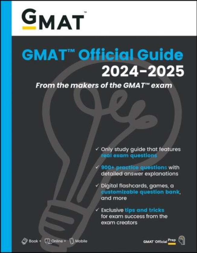 GMAT Official Guide 2024-2025: Book + Online Question Bank av GMAC (Graduate Management Admission Council)