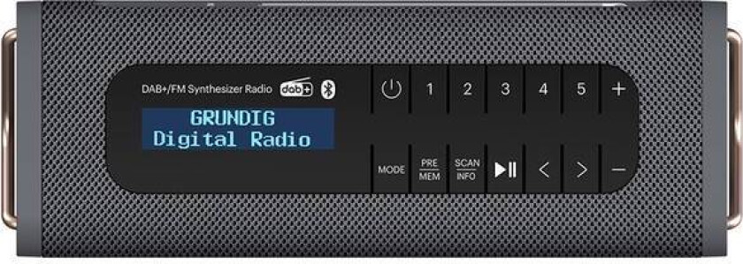Grundig Gbt - Dab Radio / Høyttaler - Sort