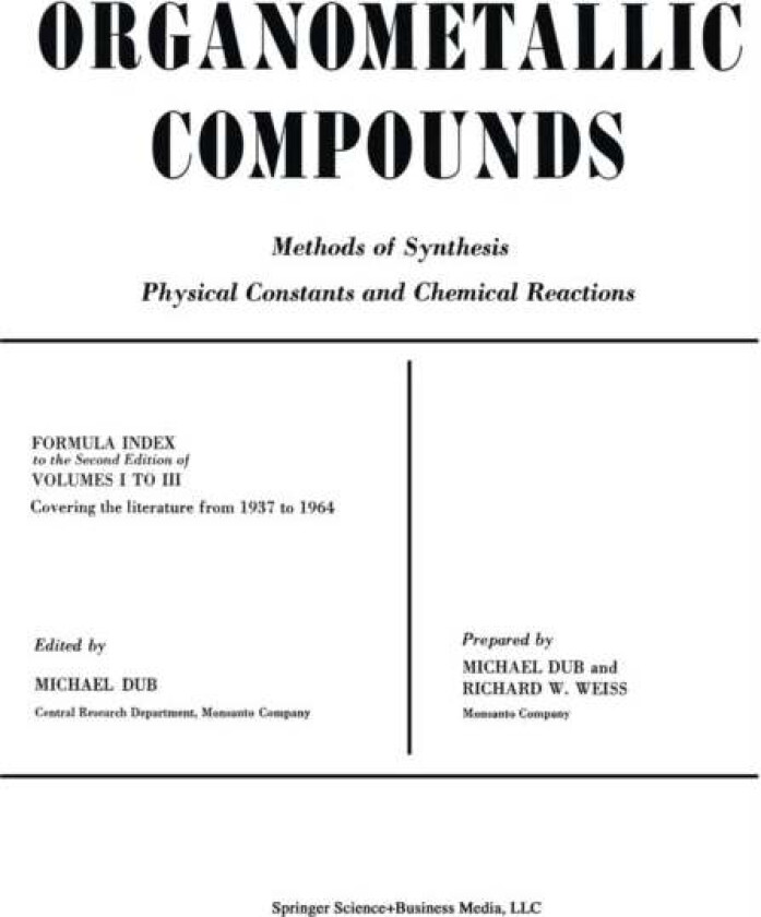 Organometallic Compounds