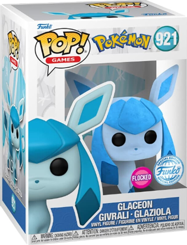Pokemon actionfigur (Glaceon Givrali-Glaziola)