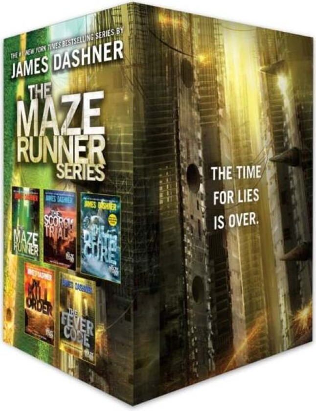 The Maze Runner Series Complete Collection Boxed Set (5-Book) av James Dashner
