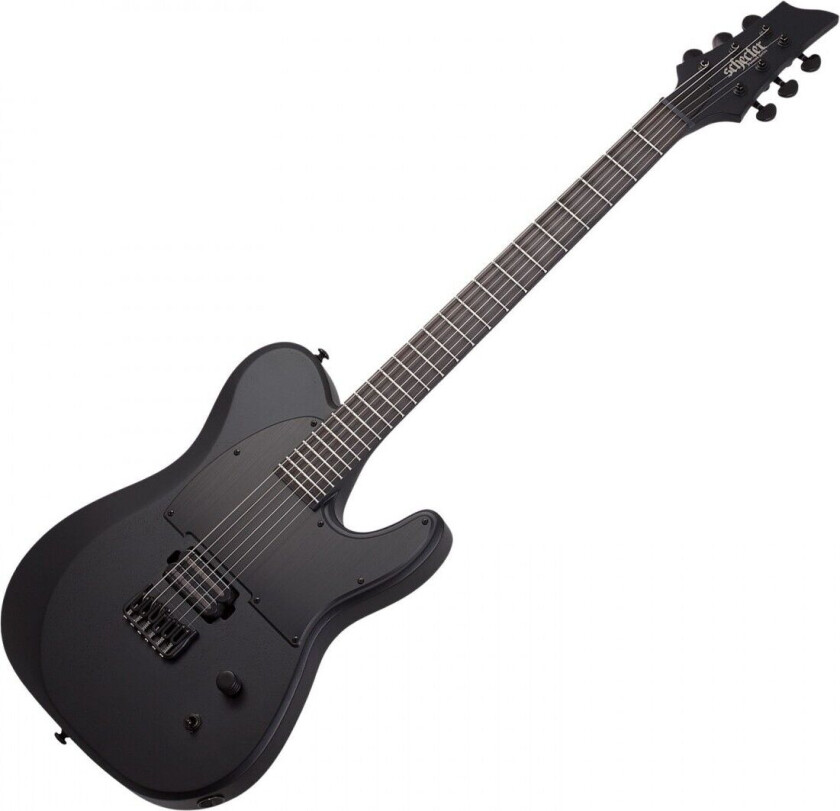 Schecter PT Black Ops Satin Black Open Pore