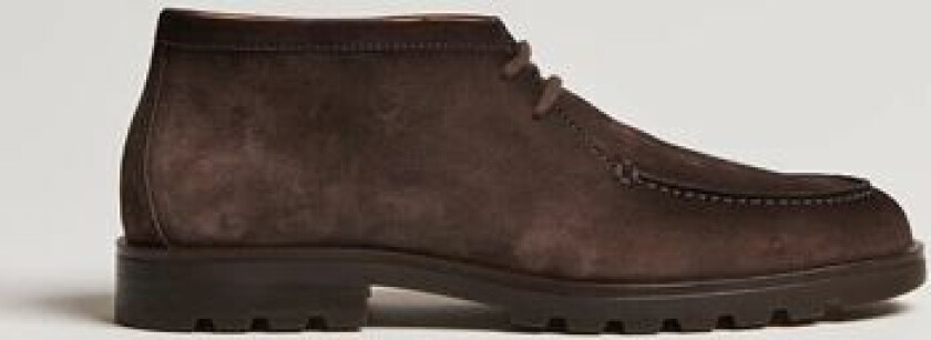 Winter Chukka Boot Dark Brown Suede