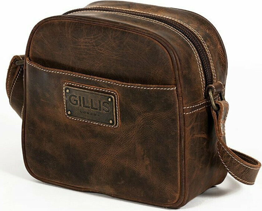Bilde av Gillis London Trafalgar Vintage skinnveske Micro - Brun