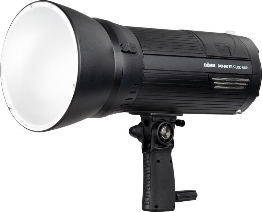 DÃRR TTL Studio Flash DMX-600 med batteri - 5500K, 1/20000-1/800s - LED 10W