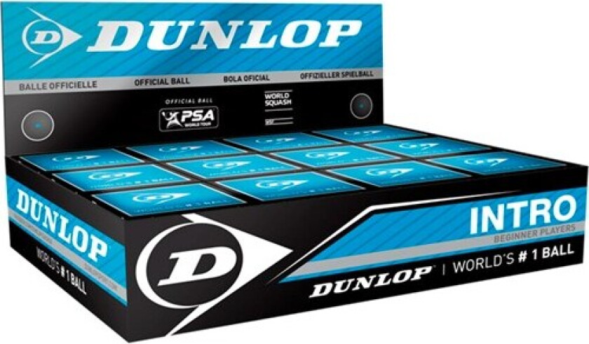 INTRO Squash Ball 12 pack