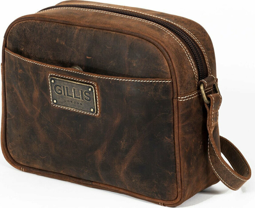 Gillis London Trafalgar Vintage Skinnveske Kompakt - Brun