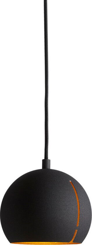 - Gap Pendel Round Svart/Messing