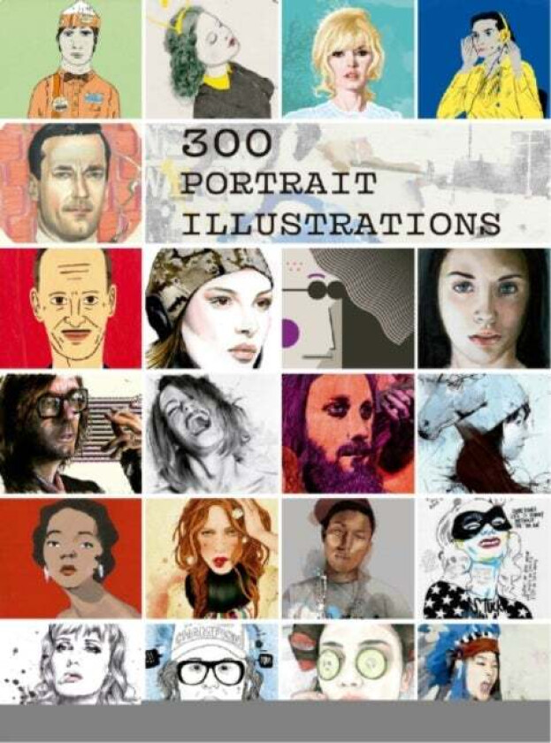 300 Portrait Illustrations av Monsa Publications