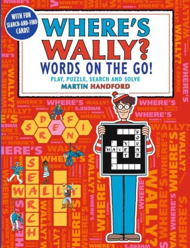 Where's Wally? Words on the Go! Play, Puzzle, Search and Solve av Martin Handford