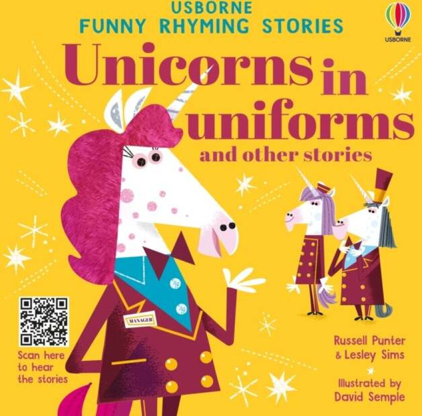 Unicorns in uniforms and other stories av Russell Punter, Lesley Sims