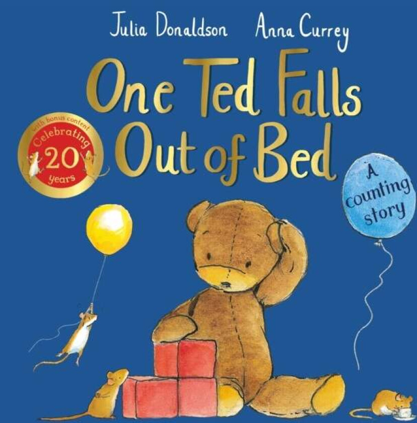 One Ted Falls Out of Bed 20th Anniversary Edition av Julia Donaldson