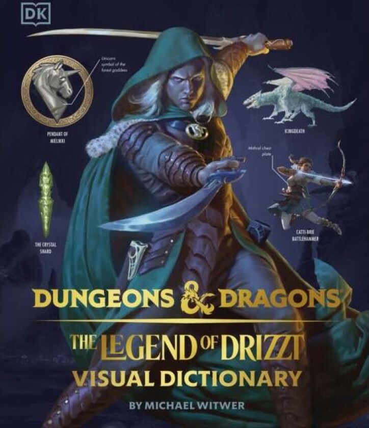 Dungeons & Dragons The Legend of Drizzt Visual Dictionary av Michael Witwer