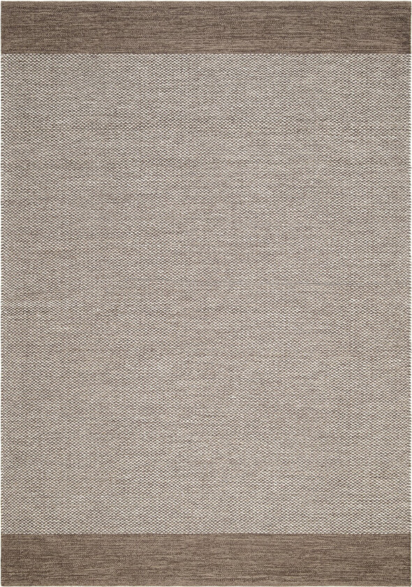 Vimla Bomullsteppe 200x300 cm Rektangulær - Mørkbeige