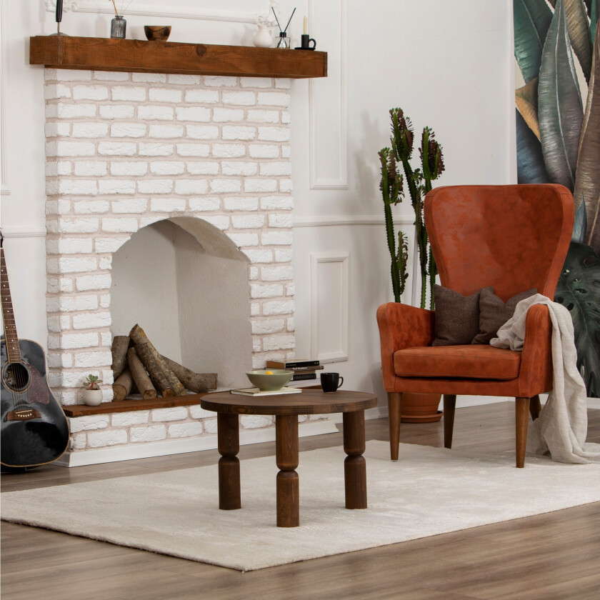 Ida Sofabord 60 cm - Valnøtt
